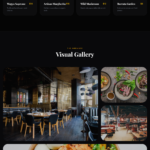 Restaurant Website Development project